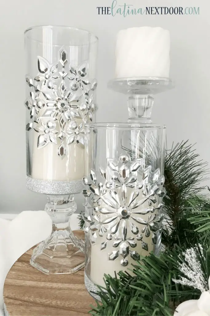 DIY Pillar Candleholders