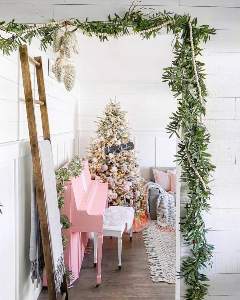 Doorway Garland Display
