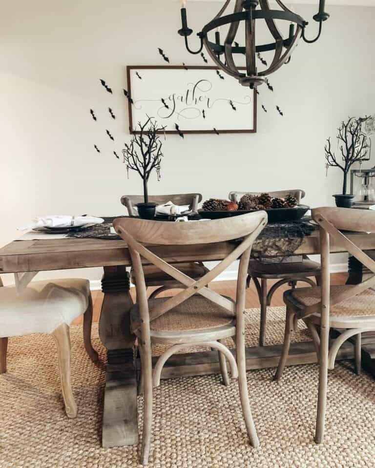 Eerie Dining Table Centerpiece
