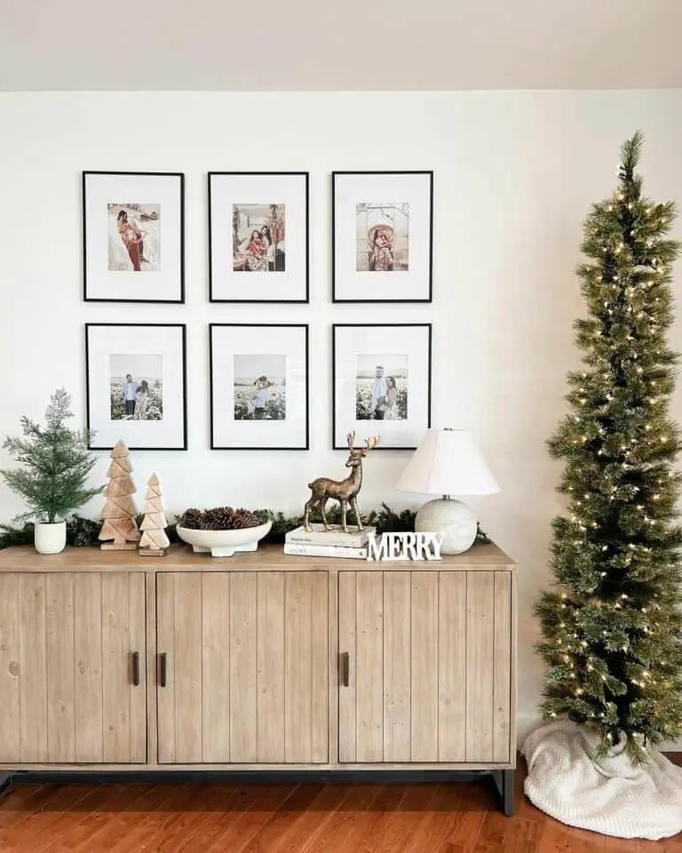Entryway Tree Display