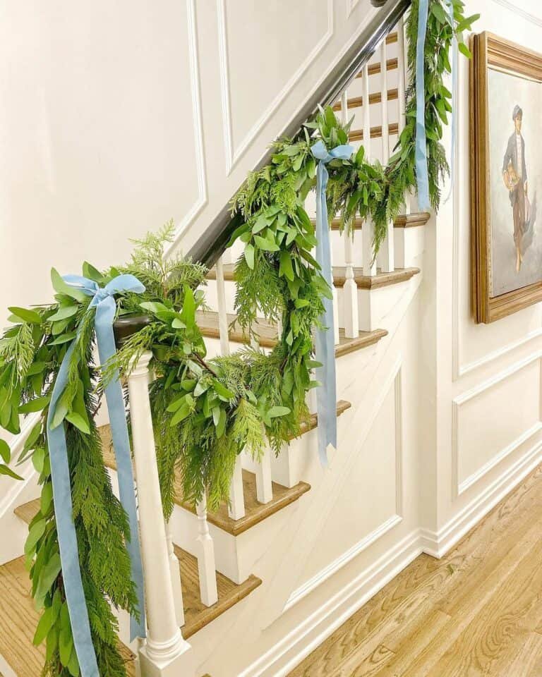 Eucalyptus Handrail Garland