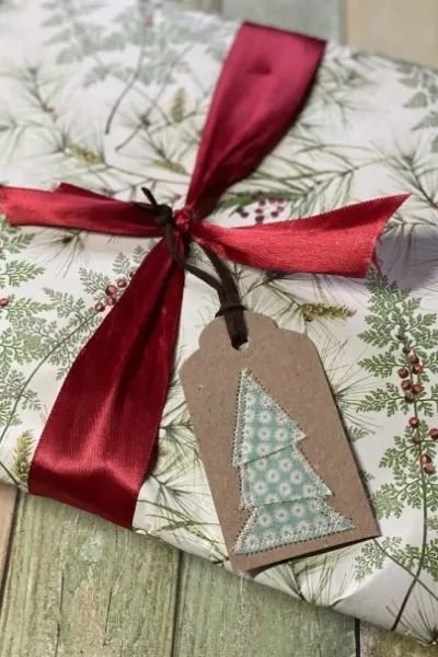 Fabric Gift Tags