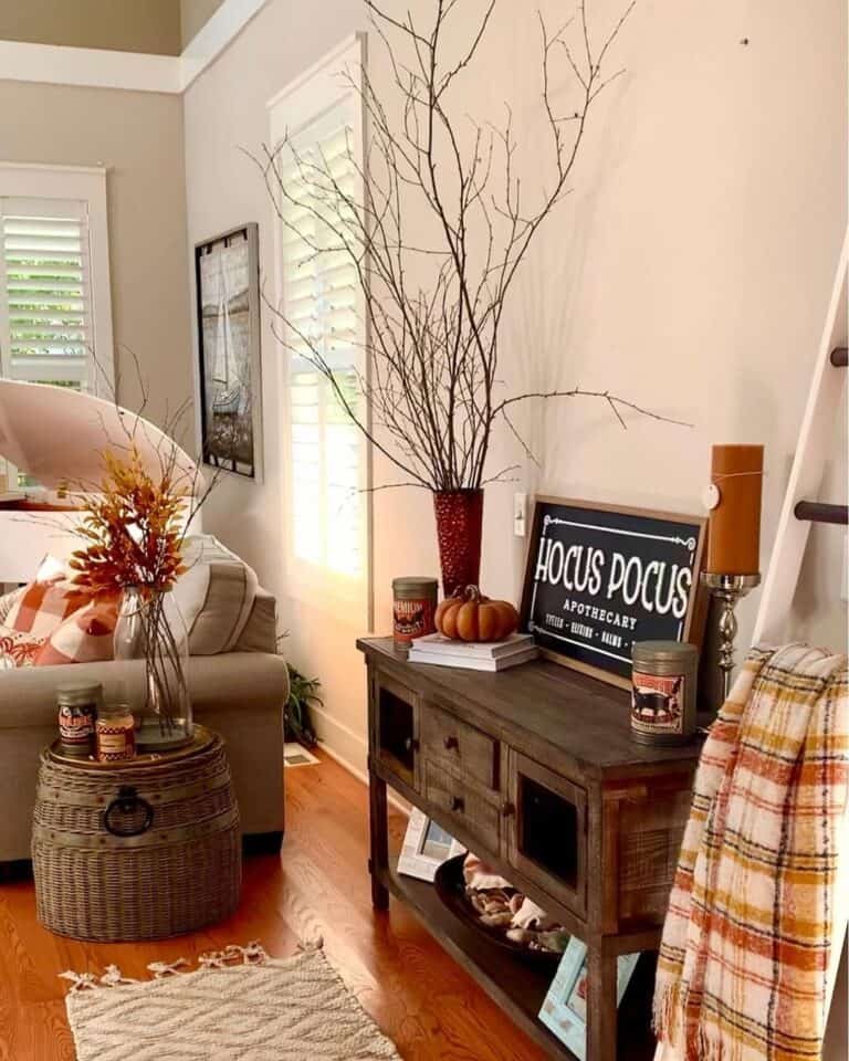 Fall Living Room Decor