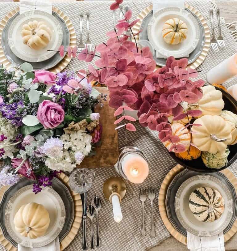 Fall Table Centerpiece Decor