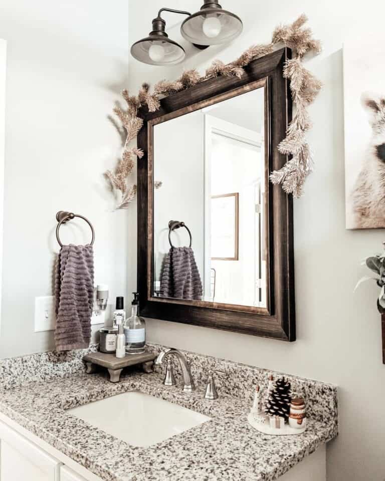 Farmhouse Bathroom Mirror