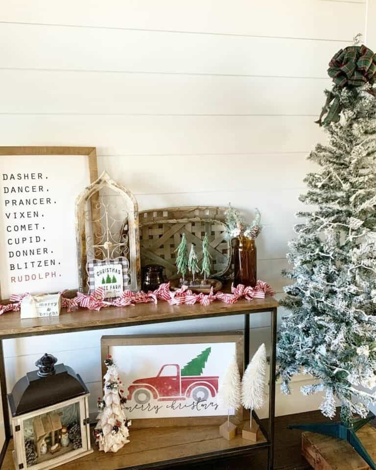 Farmhouse Christmas Trees