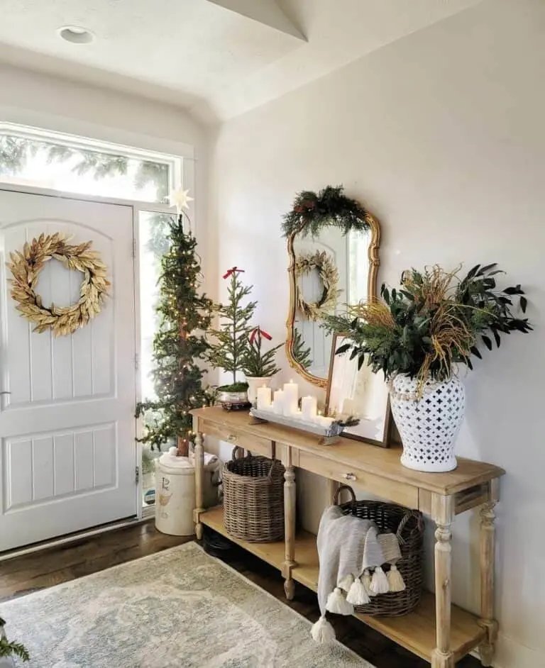 Farmhouse Entryway Tree