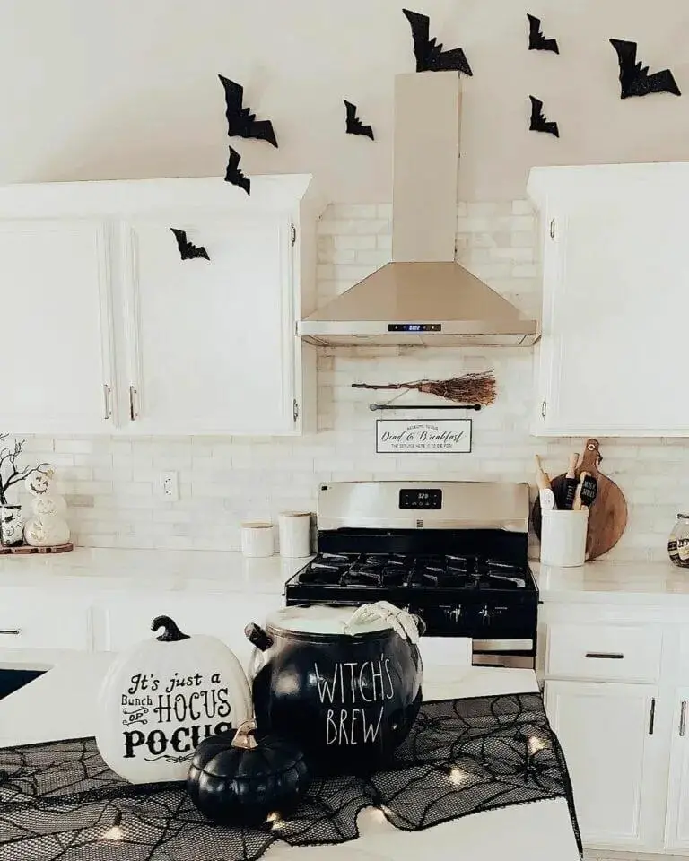 Farmhouse Halloween Kitchen Style