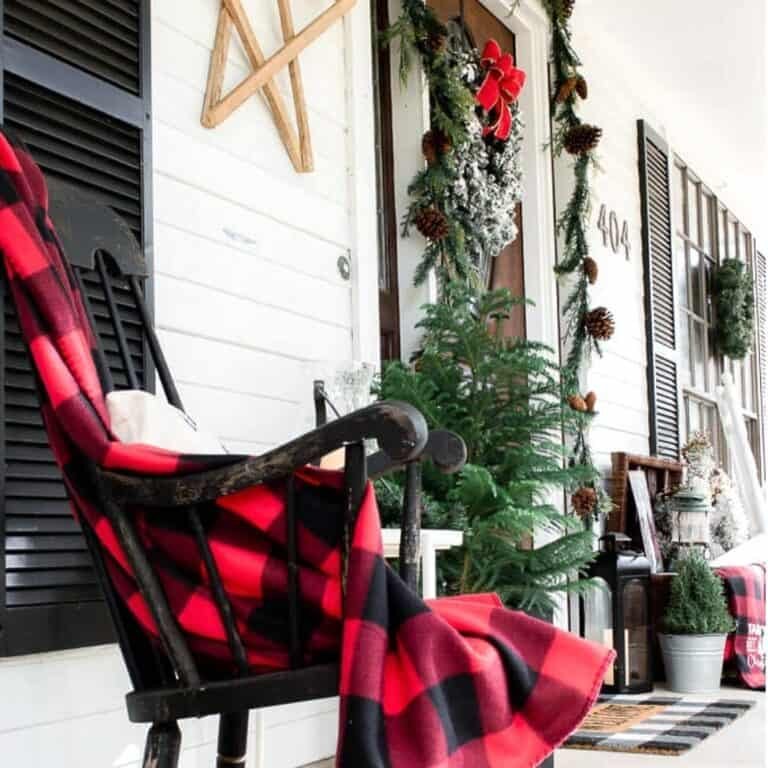 Farmhouse Porch Christmas
