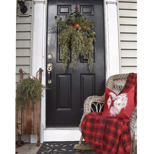 Farmhouse Porch Styling