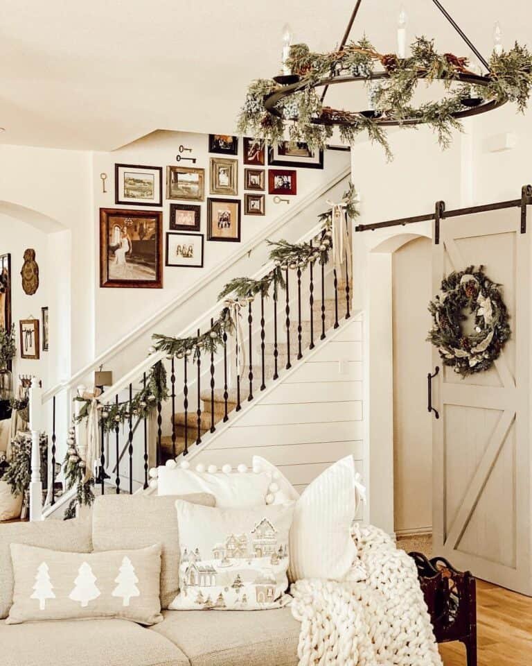 Farmhouse Staircase Decor