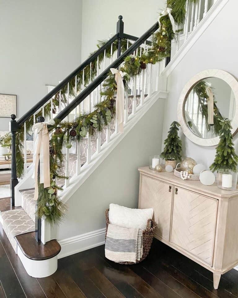 Farmhouse Staircase Garlands