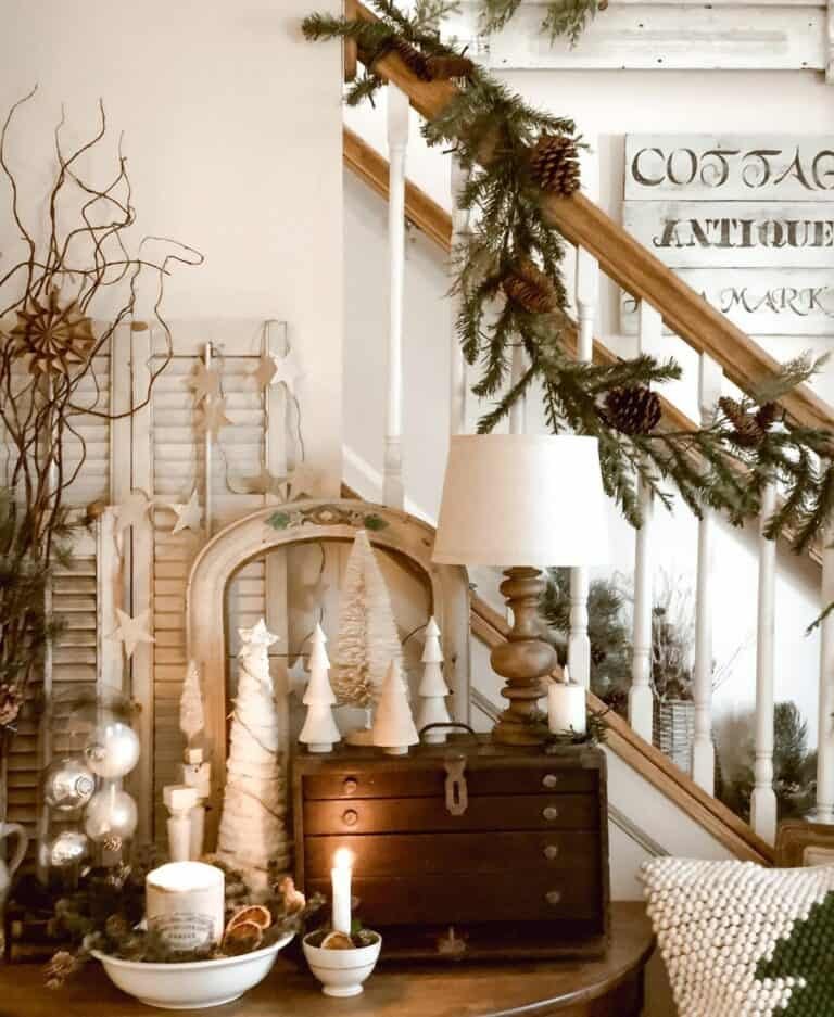 Farmhouse Staircase Garlands