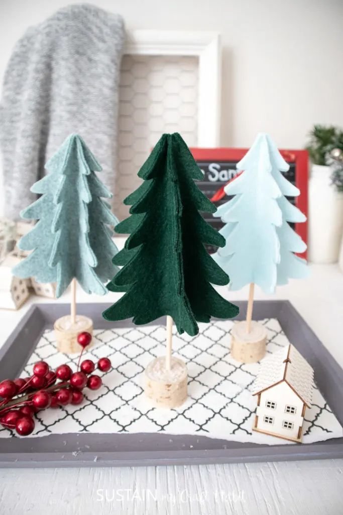 Felt Christmas Trees