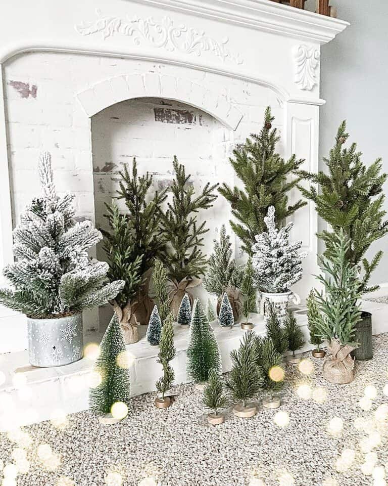 Floor Christmas Trees