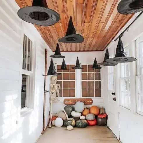 Flying Witch Entryway Décor