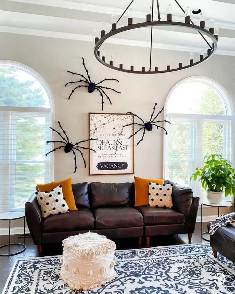 Giant Spider Wall Decor