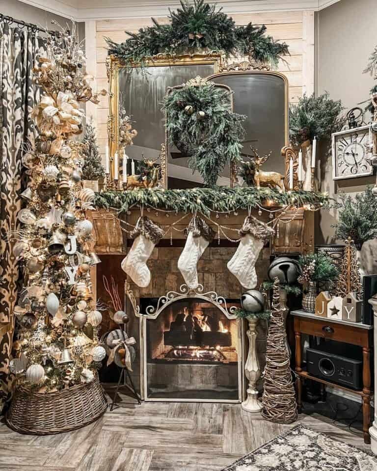 Gold Christmas Decorations