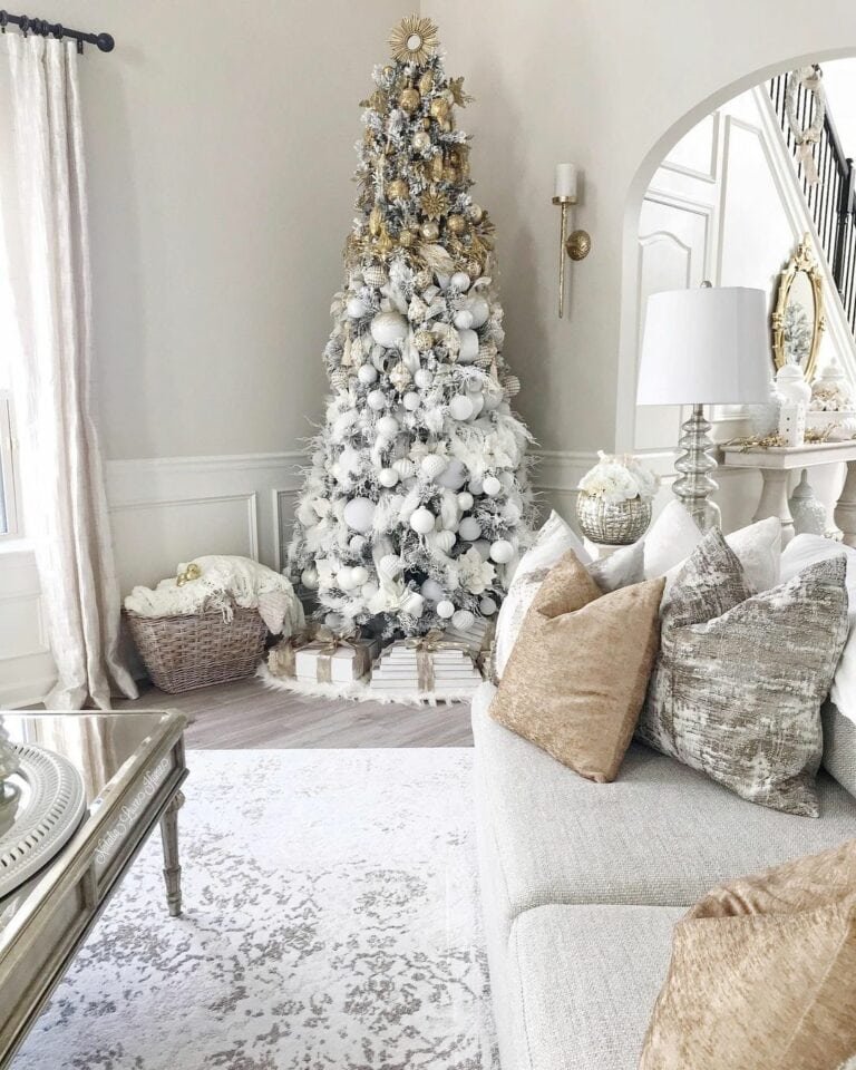 Gold Feather Tree