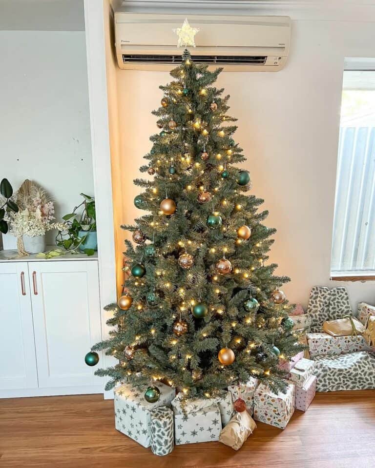 Green Gold Tree