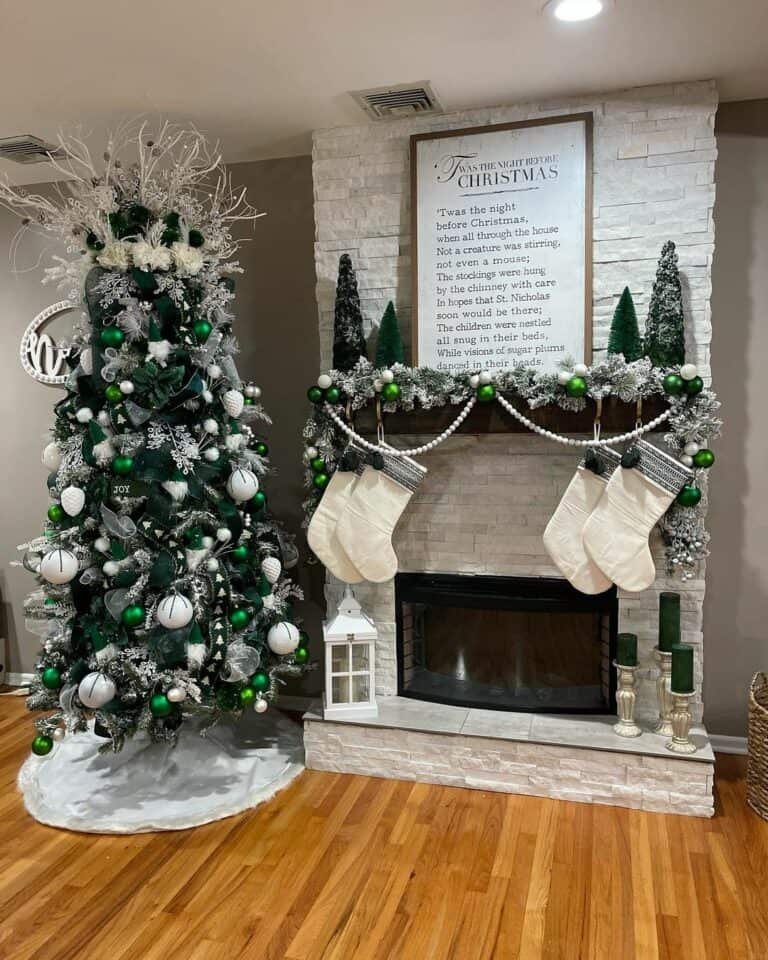 Green Gray Christmas