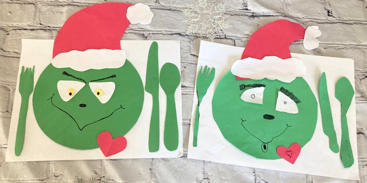 Green Grinch Placemats