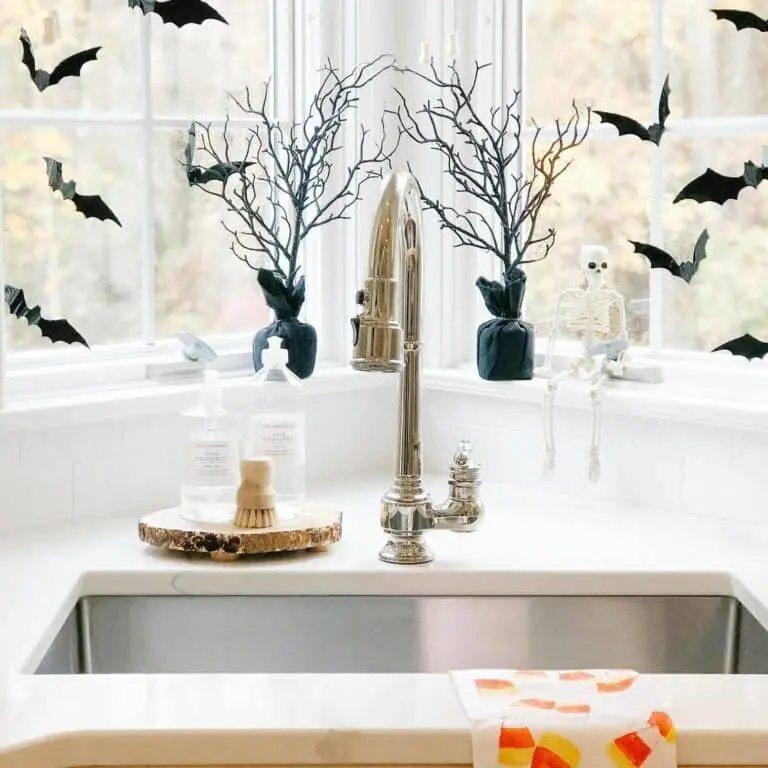 Halloween Bat Window Decor