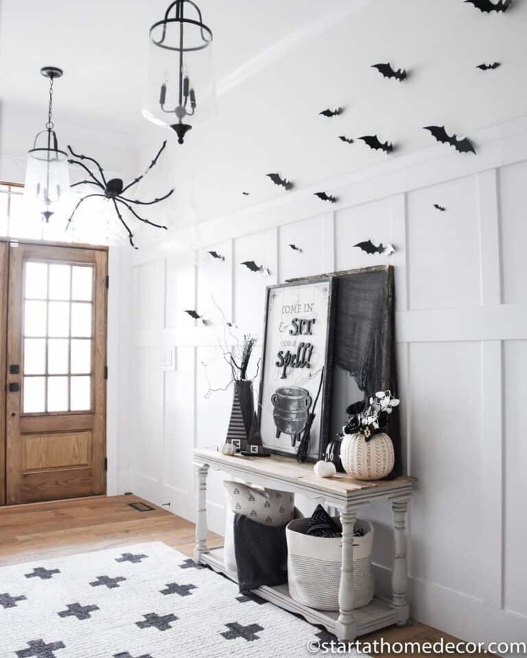 Halloween Black and White Entry