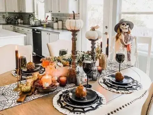 Halloween Candle Arrangement