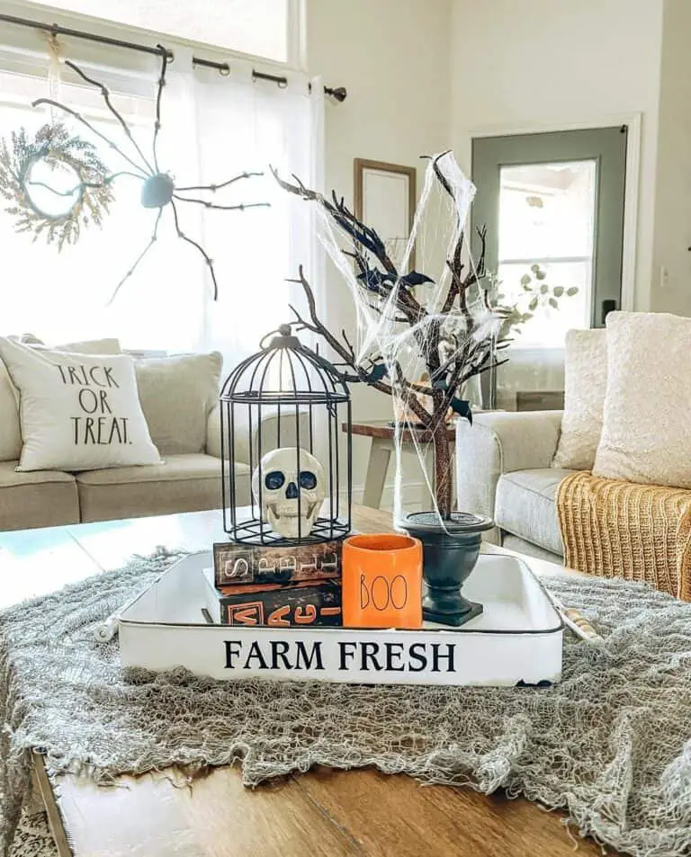 Halloween Coffee Table Decor