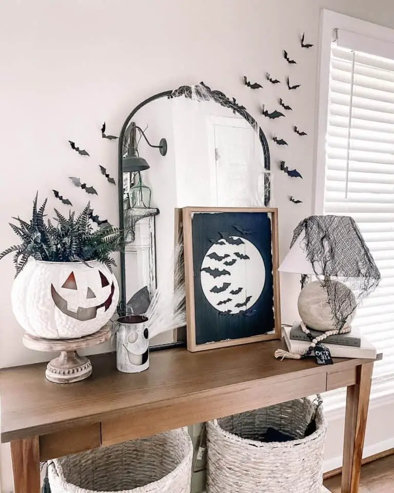Halloween Console Table Display