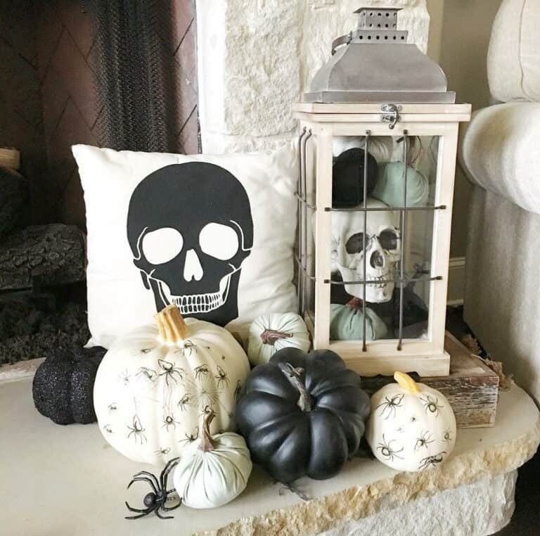 Halloween Decor for Hearth