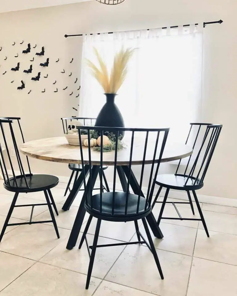 Halloween Kitchen Tablescape