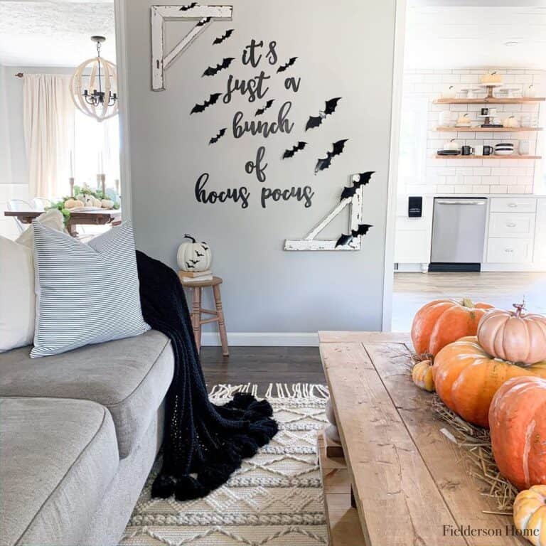 Halloween Living Room Decor