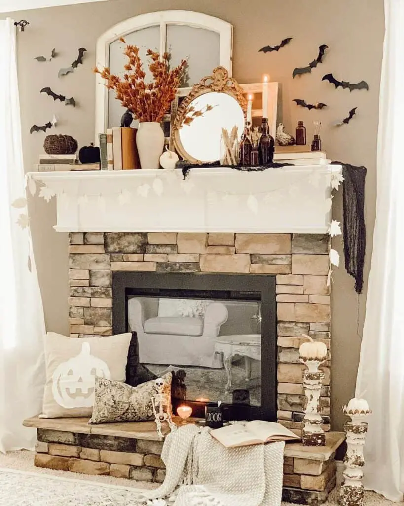 Halloween Mantel Decor Styles