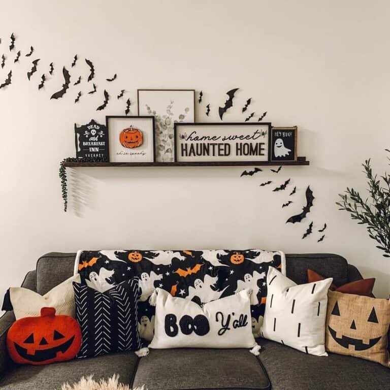 Halloween Sofa Decor