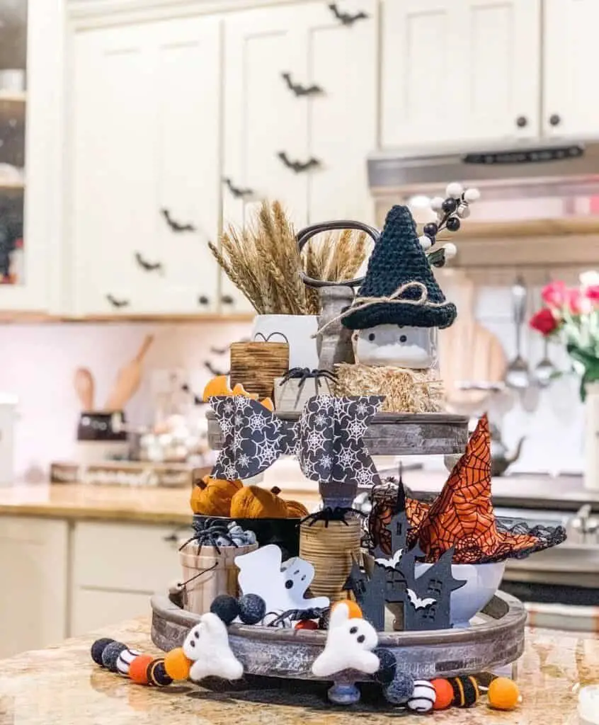 Halloween Tiered Tray Display