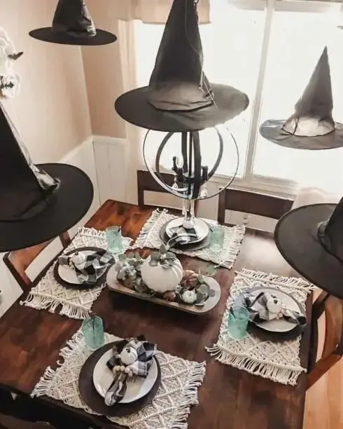 Halloween Witch Dining Room