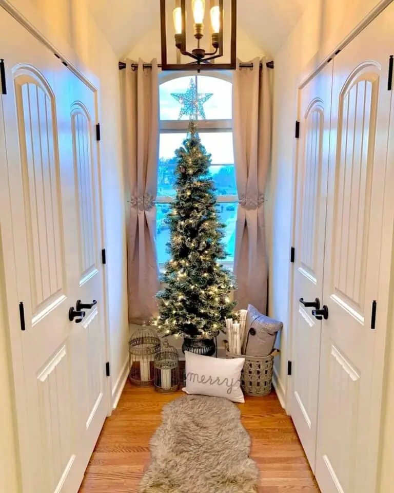 Hallway Tree Display
