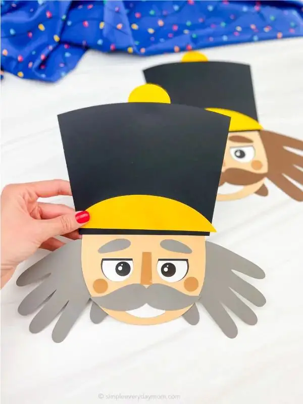 Handprint Nutcracker Craft