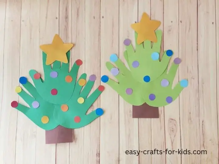 Handprint Tree Crafts