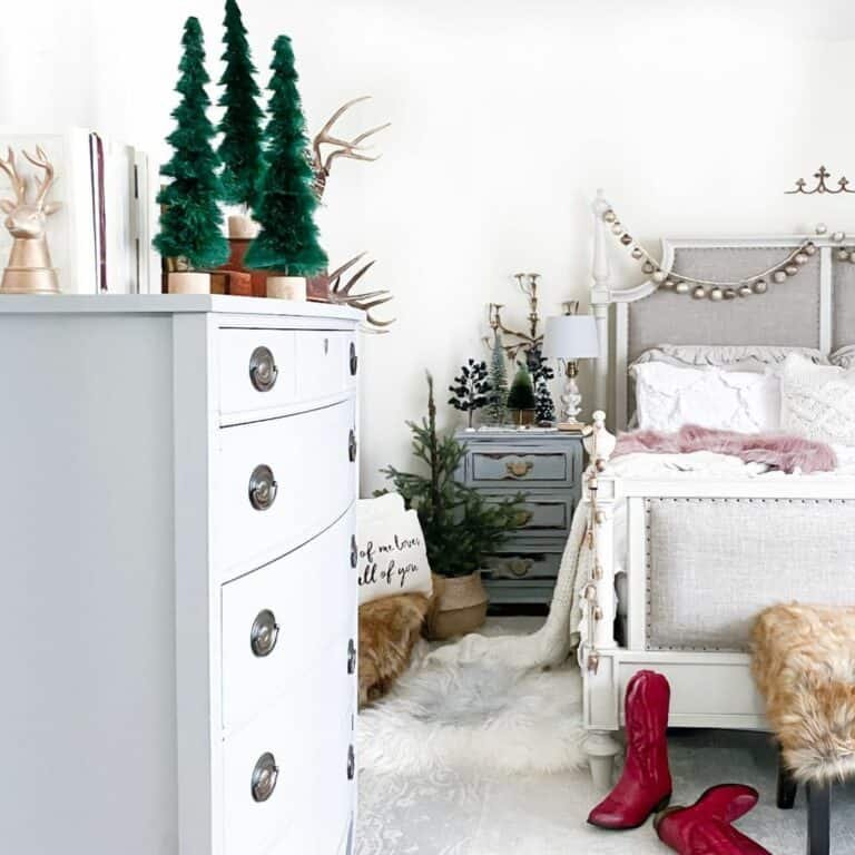 Holiday Bedroom Trees