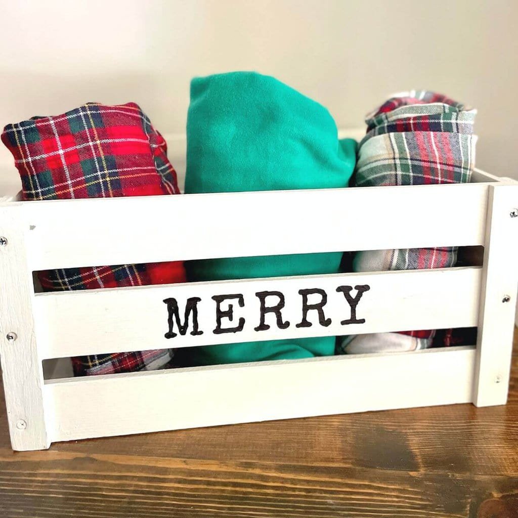 Holiday Storage Crate