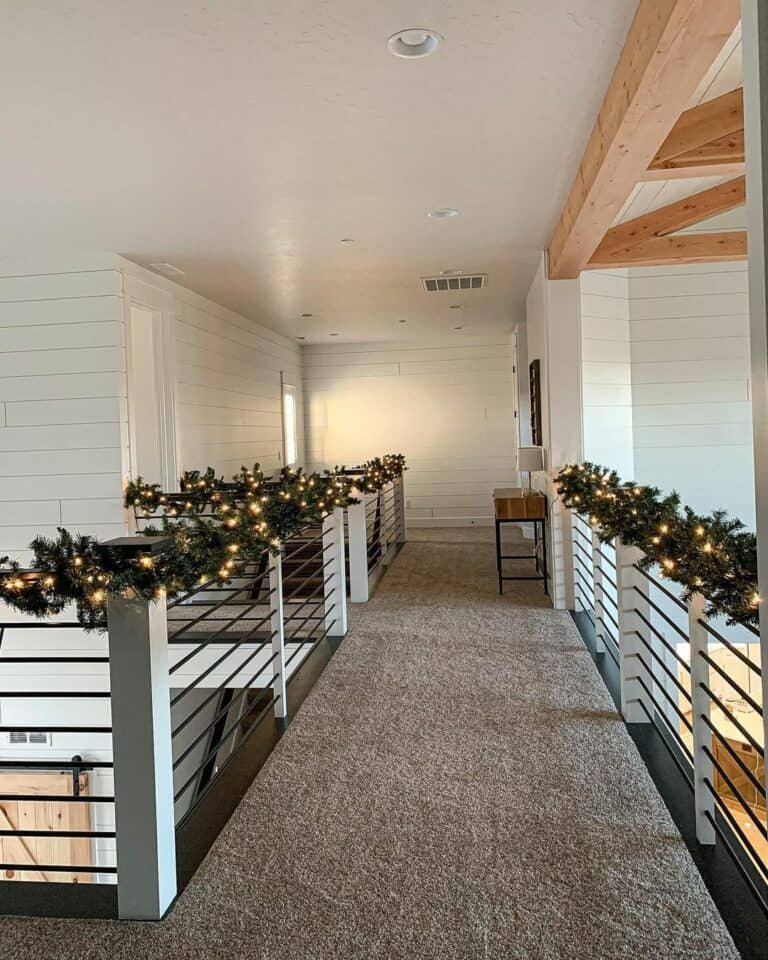 Horizontal Iron Railings