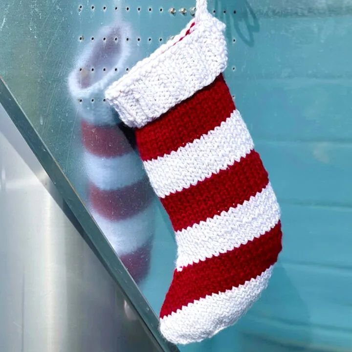 Knit Christmas Stocking