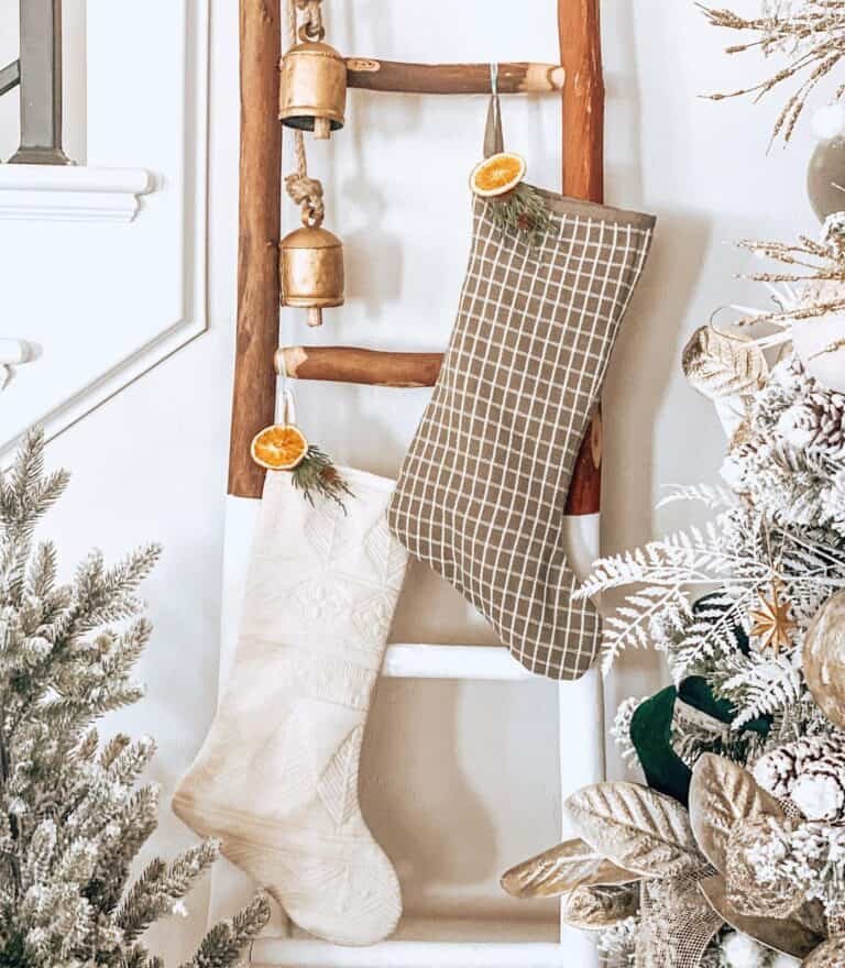 Ladder Stocking Display