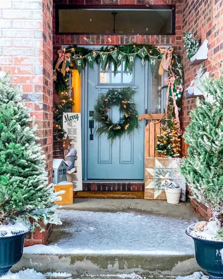 Light Blue Door