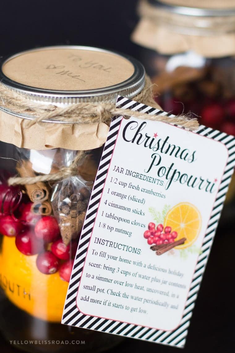 Mason Jar Potpourri