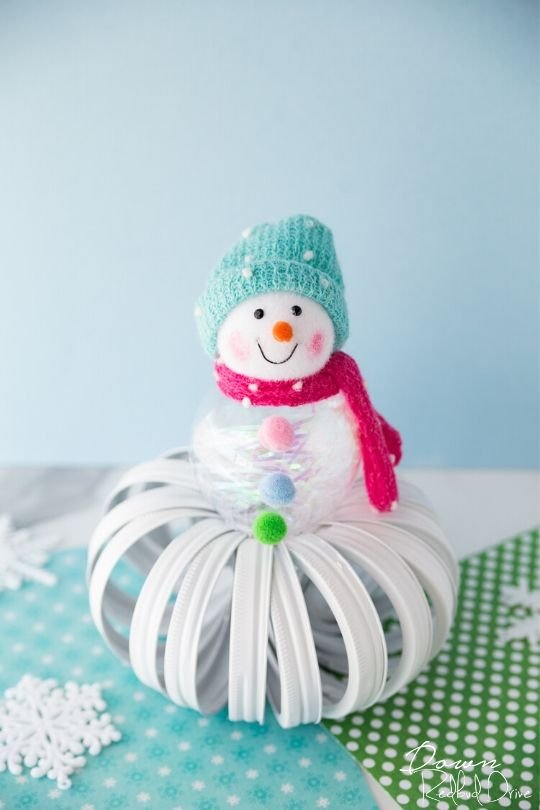 Mason Jar Snowmen