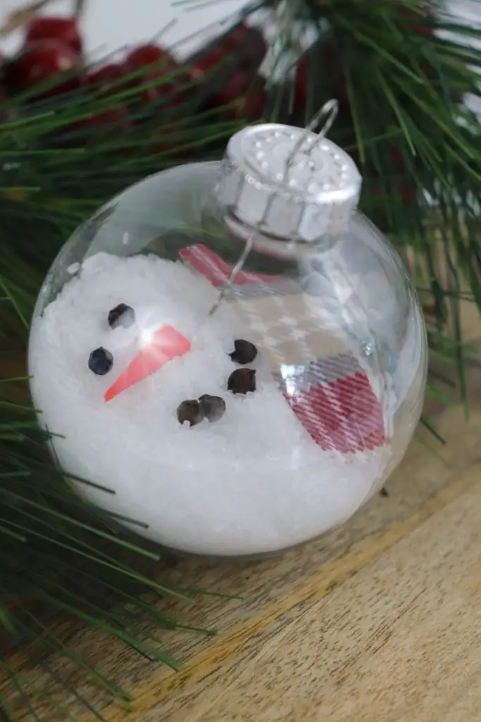 Melted Snowman Ornaments